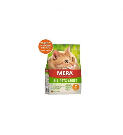 Mera Adult Tahılsız Tavuklu Yetişkin Kedi Maması 10 KG