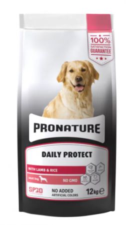 Pronature Daily Adult Kuzu Etli ve Pirinçli Yetişkin Köpek Maması 12 Kg