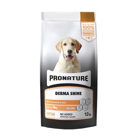 Pronature Derma Shine Somonlu Yetişkin Köpek Maması 12 Kg