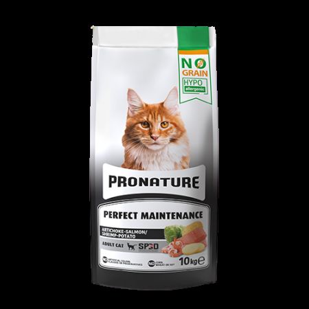 Pronature Hypo-Allergenic Tahılsız Somonlu Karidesli Yetişkin Kedi Maması 10 Kg