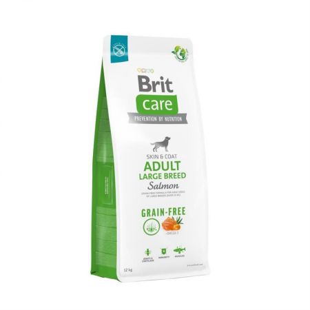 Brit Care Large Breed Tahılsız Somonlu Patatesli Yetişkin Köpek Maması 12 kg