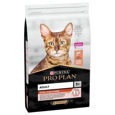 Proplan Somonlu ve Pirinçli Yetişkin Kedi Maması 10 Kg