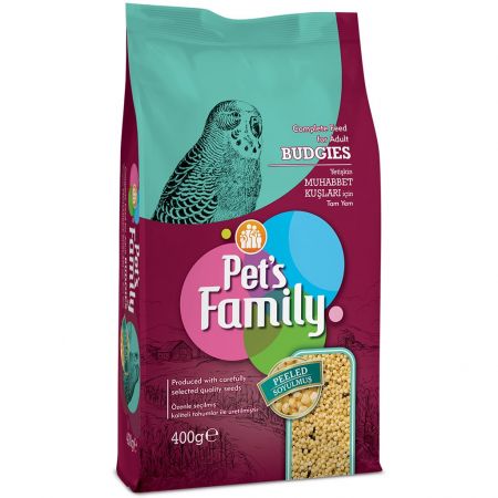 Pets Family Soyulmuş Muhabbet Kuşu Yemi 400 Gr