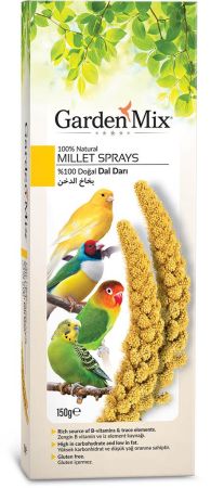 Garden Mix Platin Kuş Yemi Sarı Dal Darı