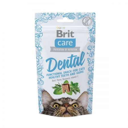 Brit Care Cat Snack Dental Kedi Ödülü 50 gr