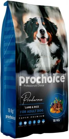 ProChoice Proderma Kuzu Etli Yetişkin Köpek Maması 18kg