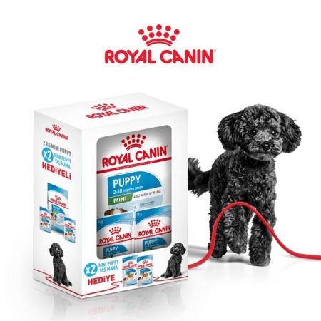Royal Canin Mini Puppy Küçük Irk Yavru Köpek Maması 2 Kg + 2 Konserve Hediyeli