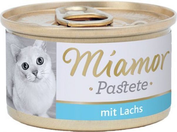 Miamor Pastete Somonlu Konserve Kedi Maması 85 gr