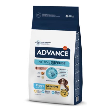Advance Sensitive Care Puppy Somonlu Yavru Köpek Maması 12 kg