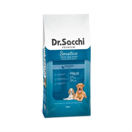 Dr.Sacchi Sensitive Somonlu Köpek Maması 15 Kg