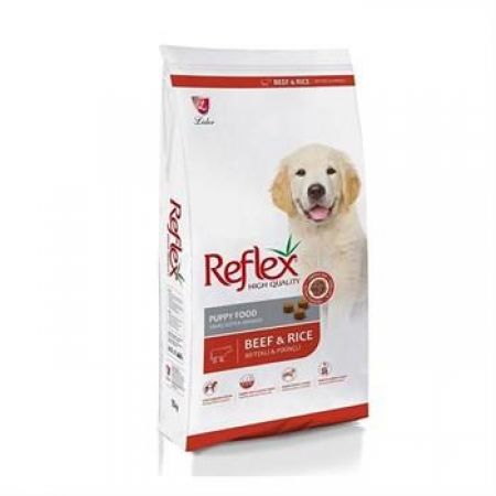 Reflex Biftekli ve Pirinçli Yavru Köpek Maması 3 Kg