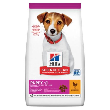 Hill's Science Plan Puppy Tavuklu Küçük ve Mini Irk Yavru Köpek Maması 3 kg