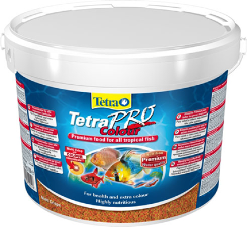 Tetra Pro Colour Akvaryum Balık Yemi 10 Lt