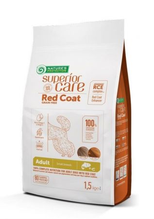 Natures Protection Superior Care Red Coat Küçük Irk Somonlu Kızıl Köpek Köpek Maması 10 Kg