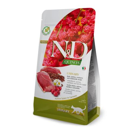 N&D Quinoa Urinary Ördek Etli ve Kinoali İdrar Yolu Destekleyici Yetişkin Kedi Maması 1,5 kg