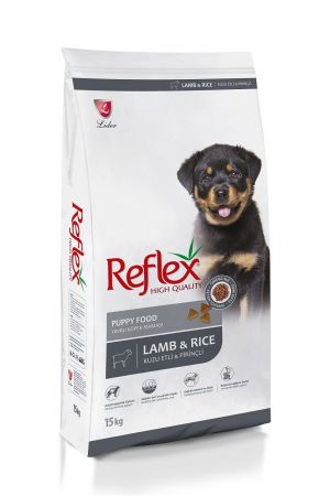 Reflex Puppy Kuzu Etli Yavru Köpek Maması 15+1 Kg Hediyeli