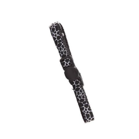 Pawise Kedi Boyun Tasması Siyah/Beyaz