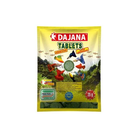 Dajana Tablets Adhesive Akvaryum Balık Yemi 80 Ml 25 Gr