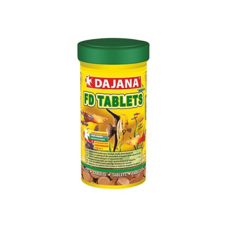 Dajana FD Tropical Tablets Akvaryum Balık Yemi 100 Ml 50 Gr