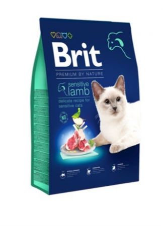  Brit Premium Cat Sensitive Kuzu Etli Yetişkin Kedi Maması 8 KG