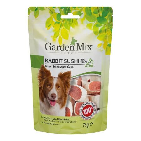 Garden Mix Tavşanlı Sushi Köpek Ödülü 75 Gr