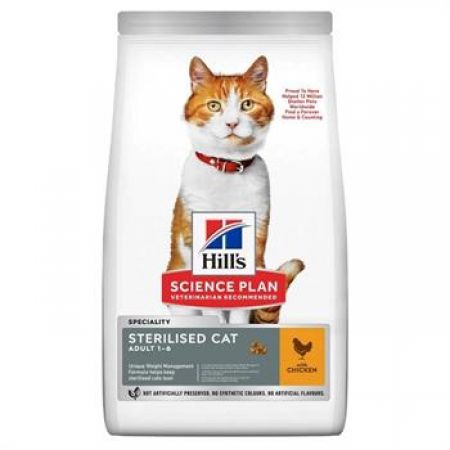Hills Young Sterilised Tavuklu Kısırlaştırılmış Kedi Maması 3 Kg