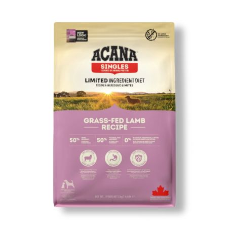 Acana Singles Grass-Fed Lamb Tahılsız Kuzulu Tüm Yaşam Evreleri Köpek Maması 17 kg