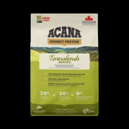 Acana Grasslands Tahılsız Kuzulu, Ördekli ve Balıklı Tüm Yaşam Evreleri Köpek Maması 2 kg