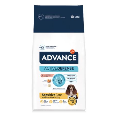 Advance Sensitive Care Somonlu Orta ve Büyük Irk Yetişkin Köpek Maması 12 kg