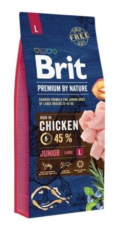 Brit Premium By Nature Junior L Chicken Rice 15 Kg