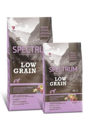 Spectrum Low Grain Kuzu Etli Ve Yaban Mersinli Yetişkin Köpek Maması 12 KG