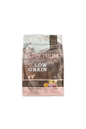 Spectrum Düşük Tahıllı Tavşanlı Hindili ve Bal Kabaklı Orta ve Büyük Irk Yetişkin Köpek Maması 2.5 Kg