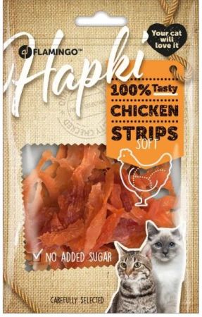 Flamingo Hapki Strips Tavuklu Kedi Ödülü 85 Gr