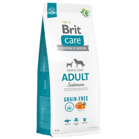 Brit Care Dog Grain Free Adult Salmon 12 Kg Köpek Maması