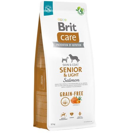 Brit Care Dog Grain Free Senior Light Salmon 12 Kg Köpek Maması