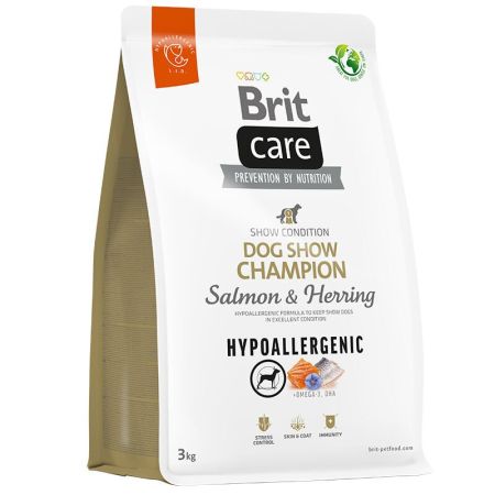 Brit Care Dog Hypo Dog Show Champion Salmon & Herring 3 Kg Köpek Maması