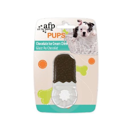Afp Pups Çikolatalı Yavru Köpek Diş Kaşıma Oyuncağı