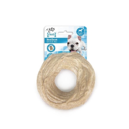 Afp Dental Chew Ahşap Diş Kaşıma Donut Fıstıklı Köpek Oyuncağı