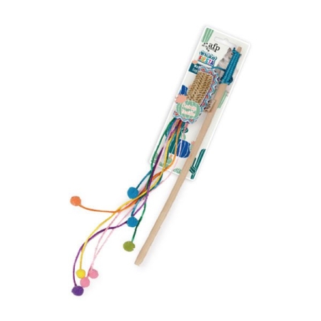 Afp Whisker Fiesta Saçaklı Hasır Kedi Olta Oyuncağı