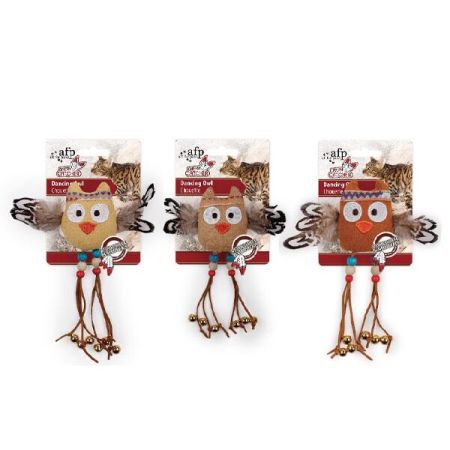 Afp Dream Catcher Tüylü Baykuş Kedi Oyuncağı