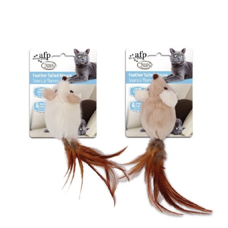 Afp Classic Comfort Tüy Kuyruklu Hamster Kedi Oyuncağı