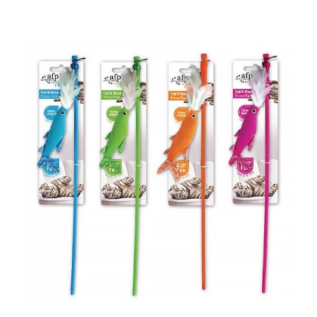 Afp Modern Cat Balık Peluş Kedi Olta Oyuncağı