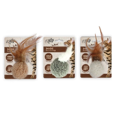 Afp Lambswool Top Peluş Kedi Oyuncağı