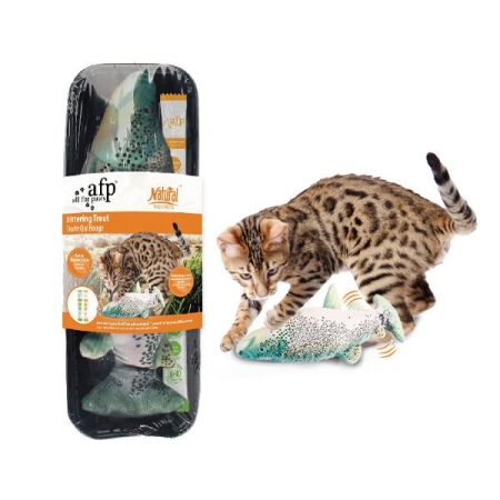 Afp Natural Instinct Hareketli Alabalık Kedi Oyuncağı
