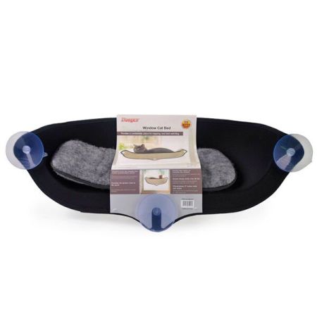 Dougez Cam Önü Vantuzlu Kedi Yatağı 32x68.6 Cm