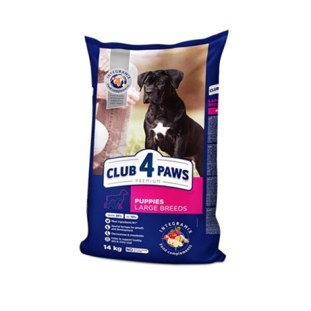 Club4Paws Premium Large Breed Tavuklu Büyük Irk Yavru Köpek Maması 14 Kg