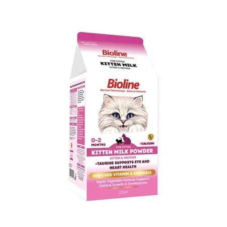 Bioline Kitten Milk Yavru Kedi Süt Tozu 200 Gr
