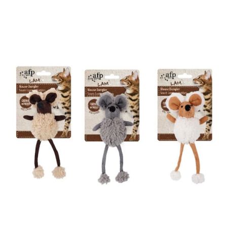 Afp Lambswool Fare Peluş Kedi Oyuncağı