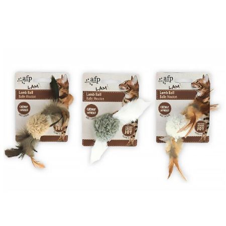 Afp Lambswool Sesli Koyun Kedi Oyuncağı