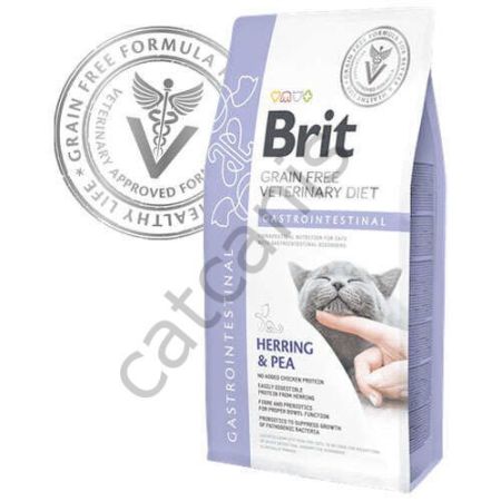 Brit Veterinary Diets Gastrointestinal Tahılsız Ringa Balıklı Kedi Maması 2 Kg